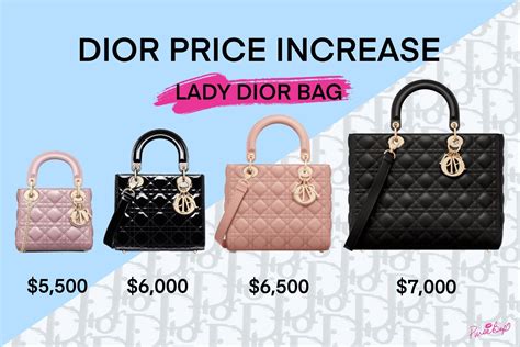 christian dior original price|christian dior price list.